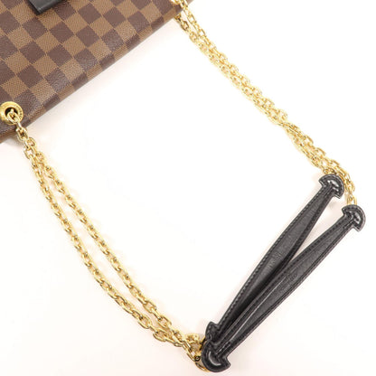 Louis Vuitton Vavin Damier, Brown, Canvas, Tote Bag