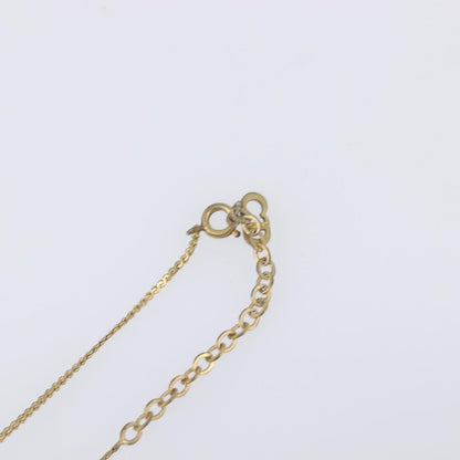 Christian Dior Vintage CD Pendant Metal with Crystals, Gold, Metal, Necklace