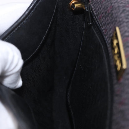 Saint Laurent Vintage Canvas, Purple, Canvas, Shoulder Bag