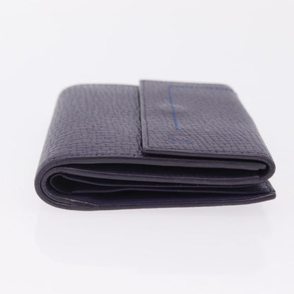 Loewe Anagram Trifold Flap Leather, Purple, Leather, Wallet