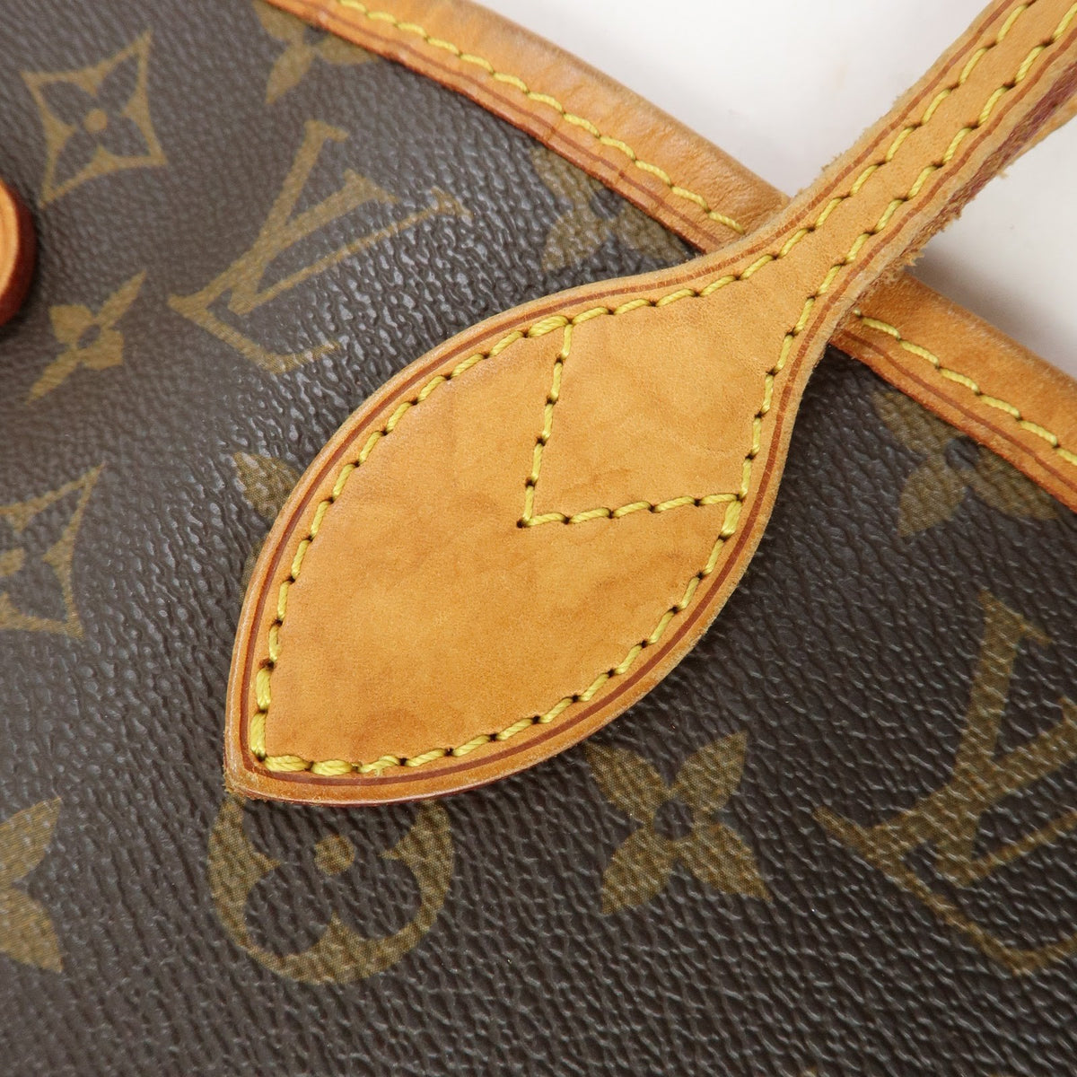 Louis Vuitton Neverfull Monogram Canvas, Brown, Canvas, Tote Bag