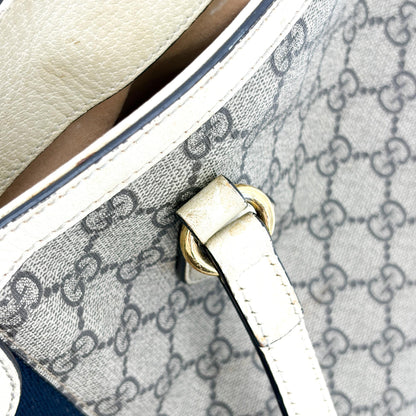 Gucci Ophidia Shopping GG Coated Canvas, Beige, Canvas, Tote Bag