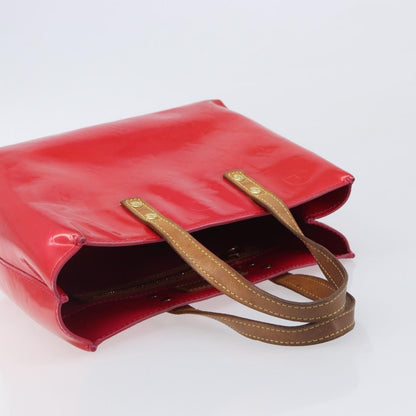 Louis Vuitton Reade Monogram Vernis, Pink, Patent Leather, Handbag