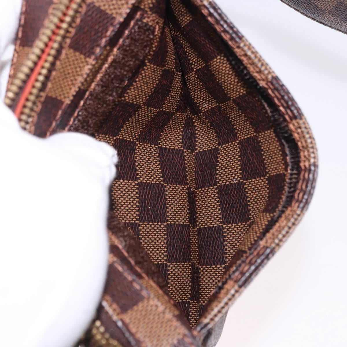 Louis Vuitton Geronimos Damier, Brown, Canvas, Clutch