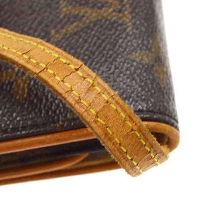 Louis Vuitton Twin Monogram Canvas, Brown, Canvas, Clutch