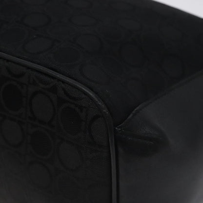 Salvatore Ferragamo Shoulder Bag Canvas, Black, Canvas, Shoulder Bag