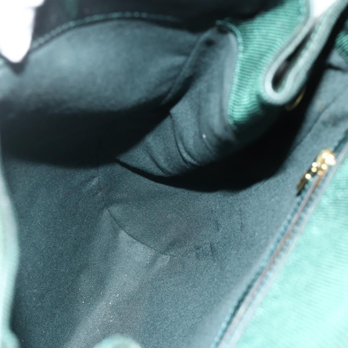 Louis Vuitton Cassiar Taiga Leather, Green, Leather, Backpack