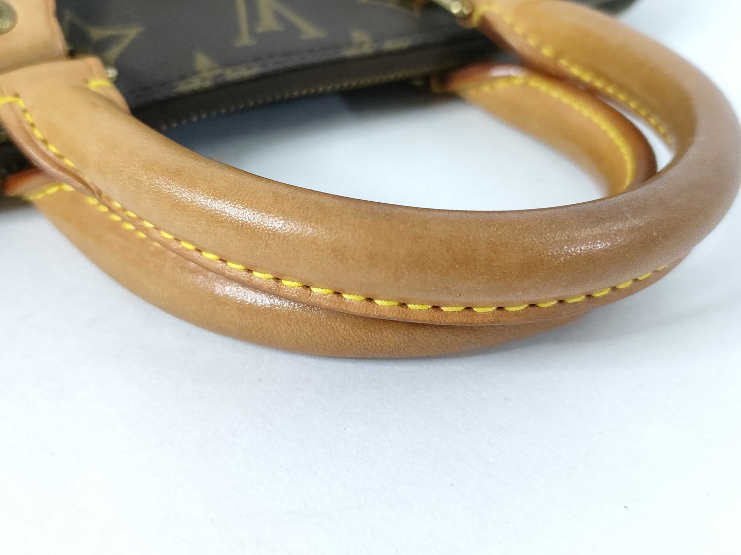 Louis Vuitton Vintage Alma Monogram Canvas, Brown, Canvas, Handbag