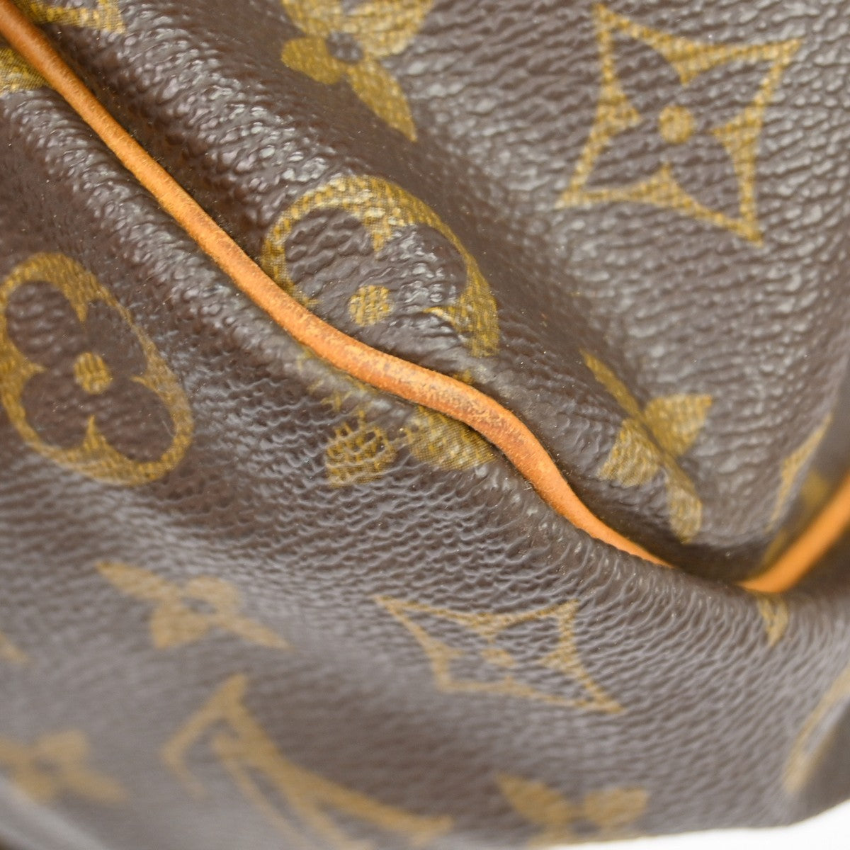 Louis Vuitton Saumur Monogram, Brown, Canvas, Shoulder Bag