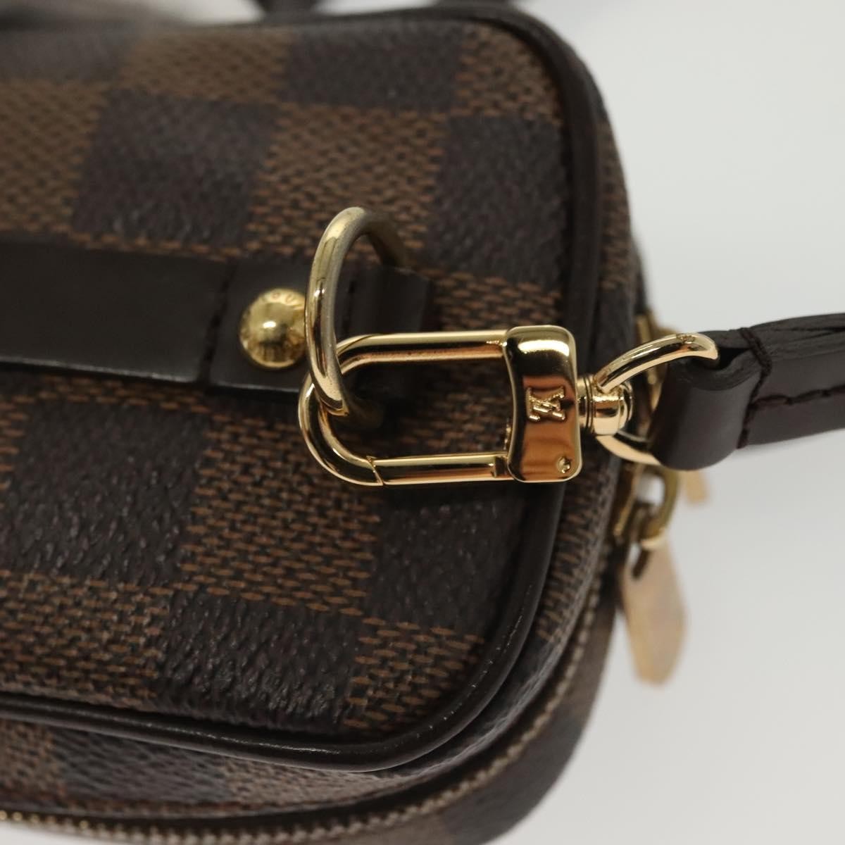 Louis Vuitton Etui Okapi Camera Case Damier, Brown, Canvas, Clutch