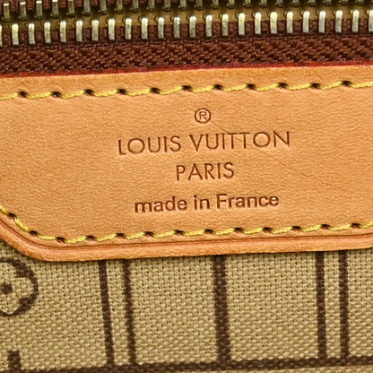 Louis Vuitton Neverfull Monogram Canvas, Brown, Canvas, Tote Bag