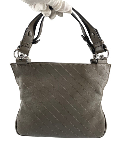 Gucci Blondie NM Tote Diagonal Quilted Leather, BROWN, LEATHER, Tote bag