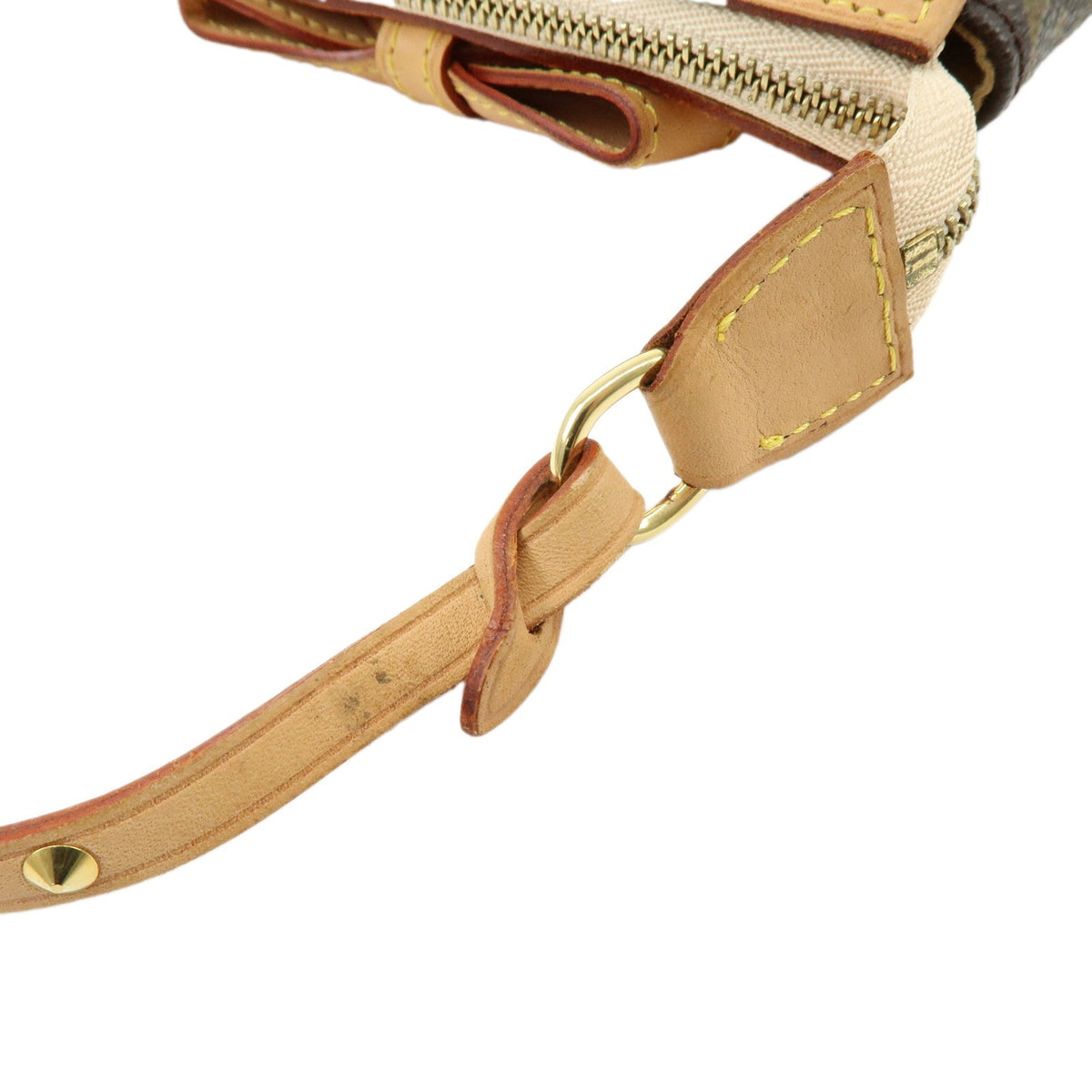 Louis Vuitton Pochette Accessoires Limited Edition Cherry Blossom Monogram, Brown, Canvas, Clutch