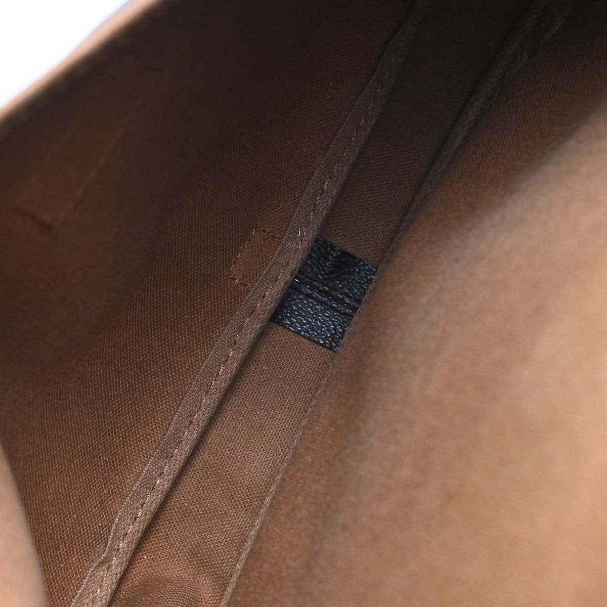 Louis Vuitton Saumur Monogram Canvas, Brown, Canvas, Shoulder Bag