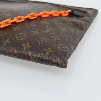 Louis Vuitton Solar Ray A4 Monogram Canvas, Brown, Canvas, Clutch