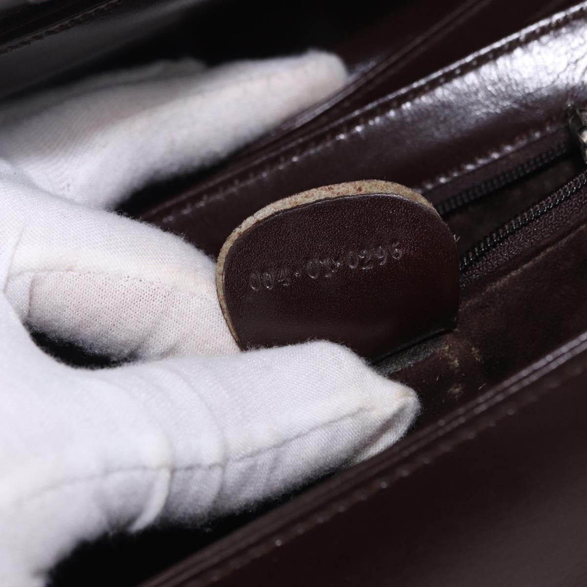 Gucci Vintage Leather, Brown, Leather, Shoulder Bag