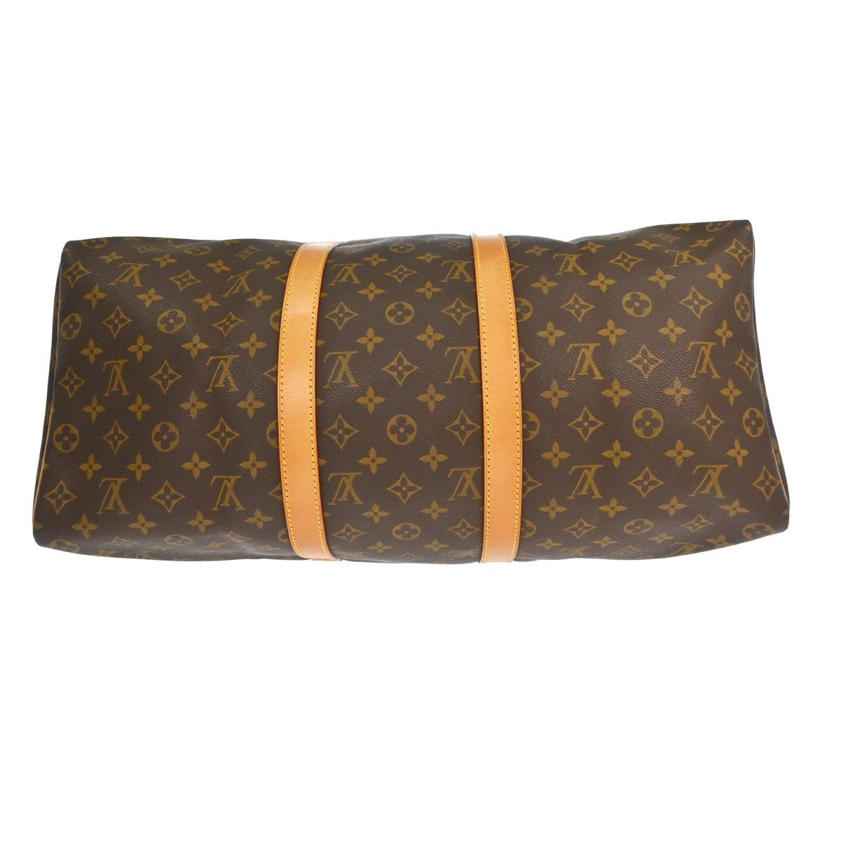Louis Vuitton Keepall Monogram Canvas, Brown, Canvas, Travel Bag