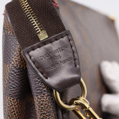 Louis Vuitton Eva Damier, Brown, Canvas, Handbag