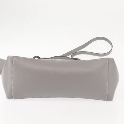 Stella McCartney Alter Tote Leather, Gray, Leather, Tote Bag