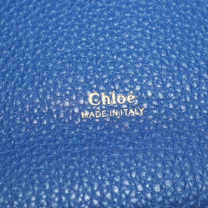 Chloe Aby Day Leather, Blue, Leather, Handbag