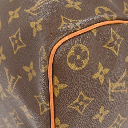 Louis Vuitton Speedy Monogram Canvas, Brown, Canvas, Handbag