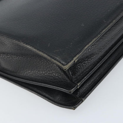 Burberry Vintage Leather, Black, Leather, Briefcase