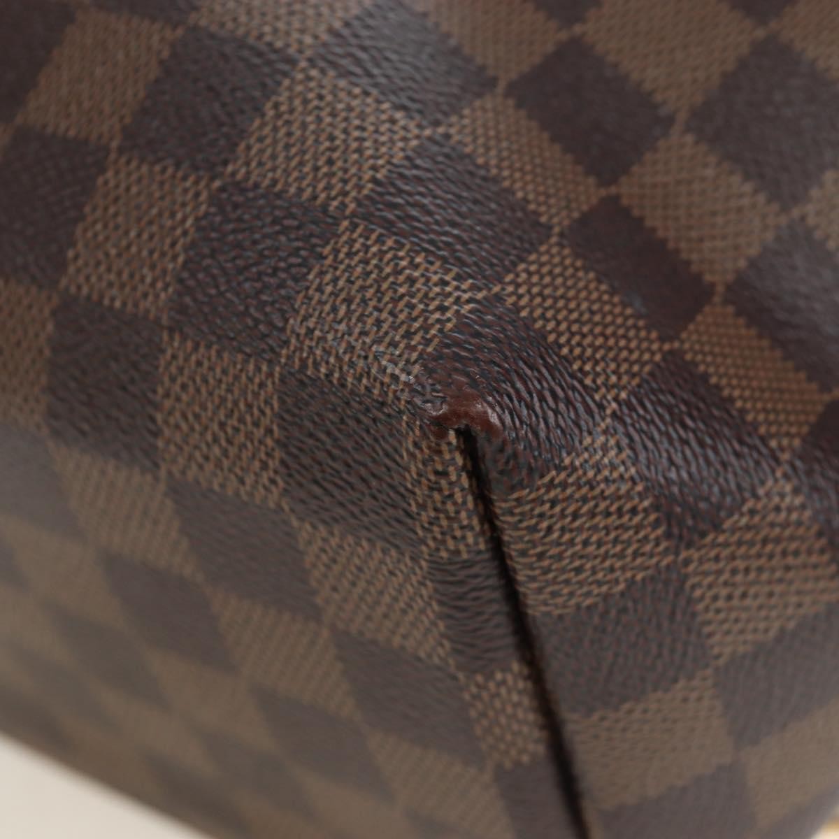 Louis Vuitton Clapton Backpack Damier and Leather, Brown, Canvas, Backpack