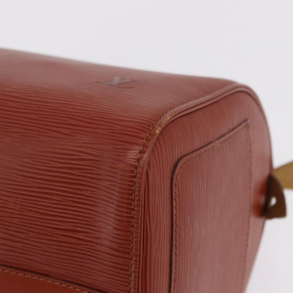 Louis Vuitton Speedy Epi Leather, Brown, Leather, Handbag