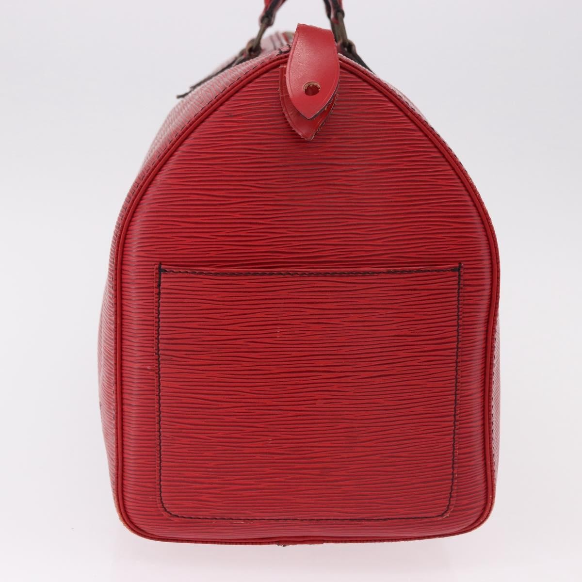 Louis Vuitton Speedy Epi Leather, Red, Leather, Handbag