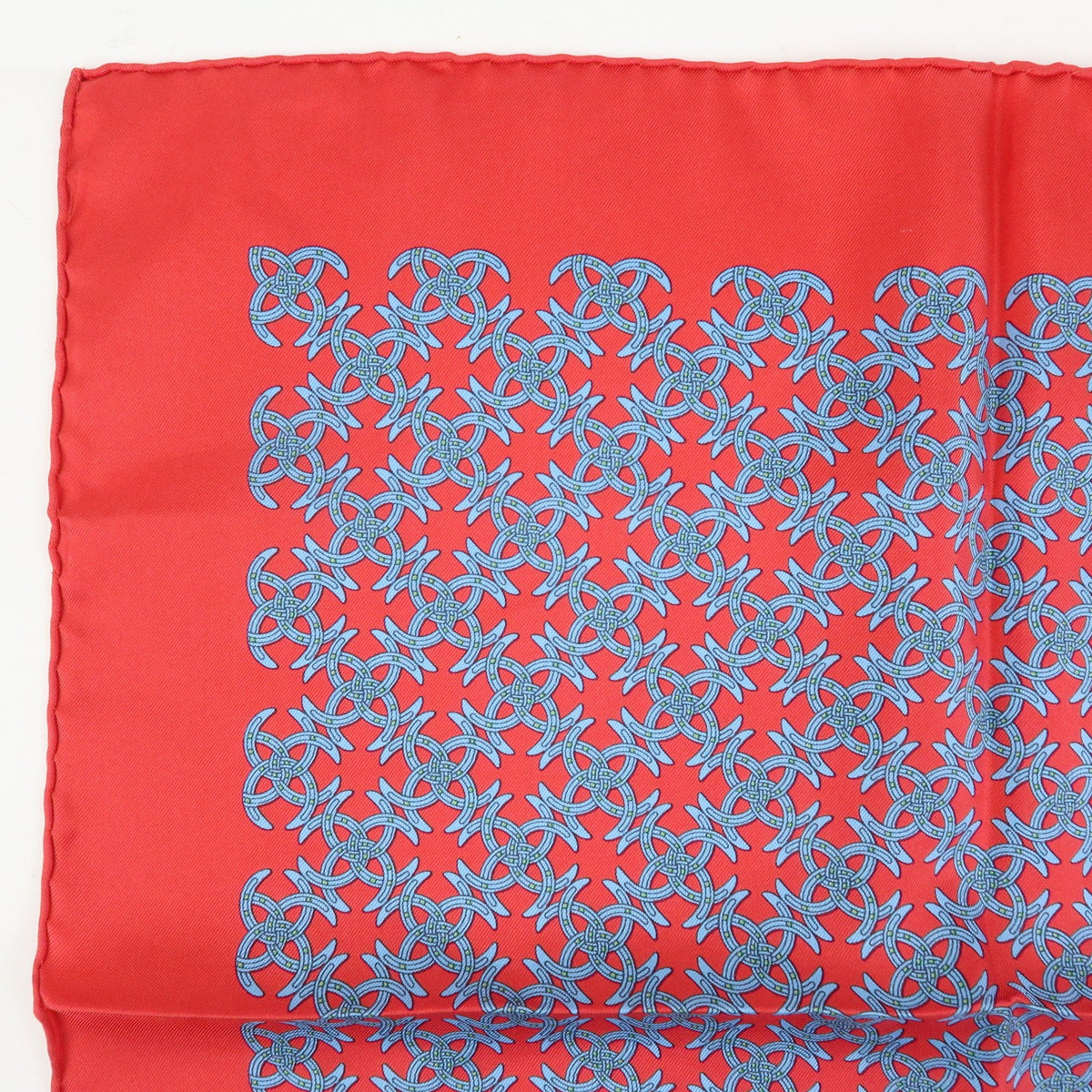 Hermes Carré 42 Silk, Red, Silk, Scarf
