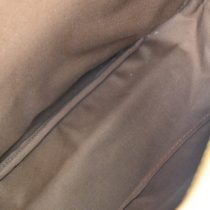 Louis Vuitton Saumur Monogram, Brown, Canvas, Shoulder Bag