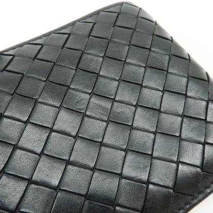 Bottega Veneta Bifold Intrecciato Nappa, Black, Leather, Wallet