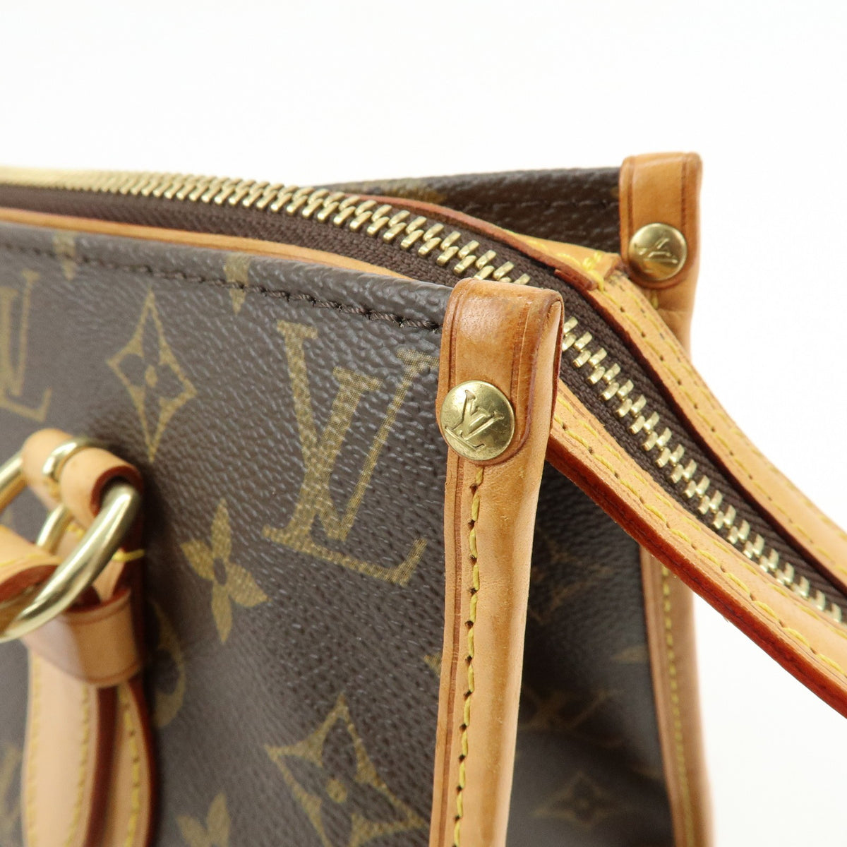 Louis Vuitton Popincourt Monogram Canvas, Brown, Canvas, Shoulder Bag