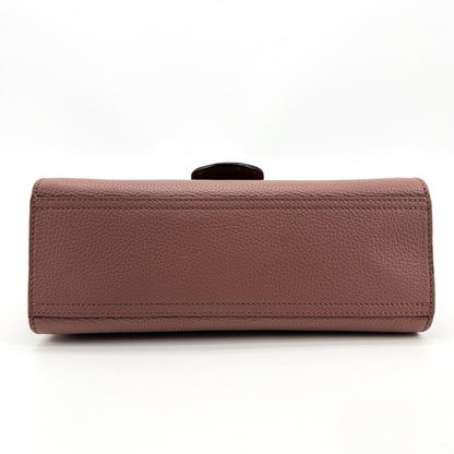 Gucci GG Marmont Top Handle Leather, Pink, Leather, Handbag