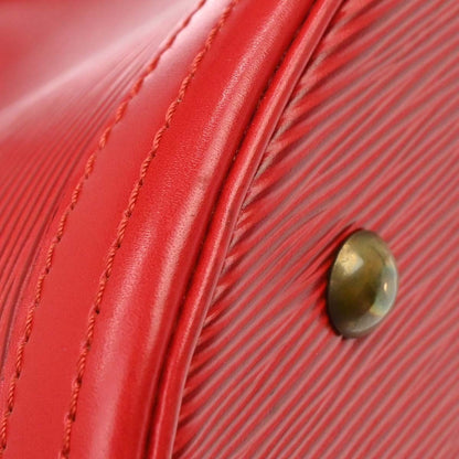 Louis Vuitton Bucket Epi Leather, Red, Leather, Tote Bag