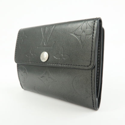 Louis Vuitton Ludlow Vernis, Gray, Leather, Wallet