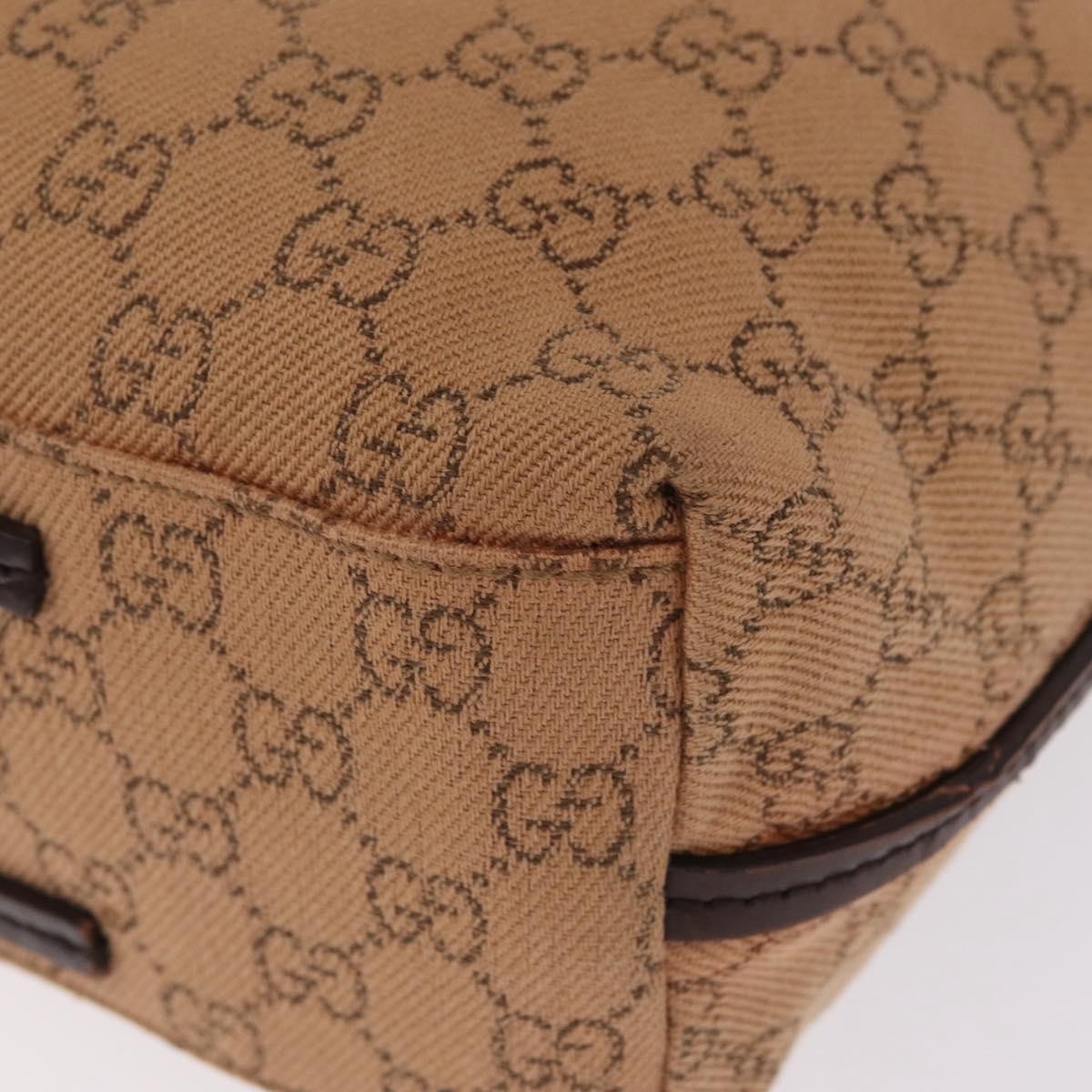 Gucci Vertical Tote GG Canvas, Orange, Canvas, Tote Bag