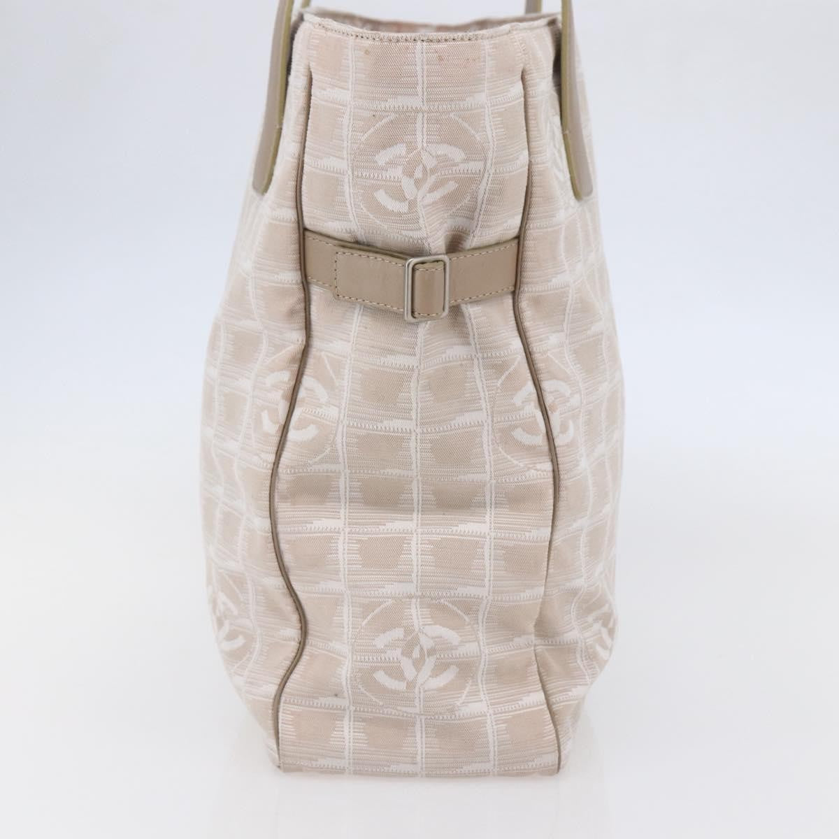 Chanel Travel Line Tote Nylon, Pink, Canvas, Tote bag