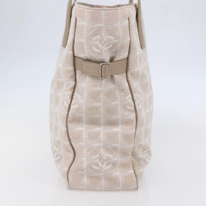Chanel Travel Line Tote Nylon, Pink, Canvas, Tote bag