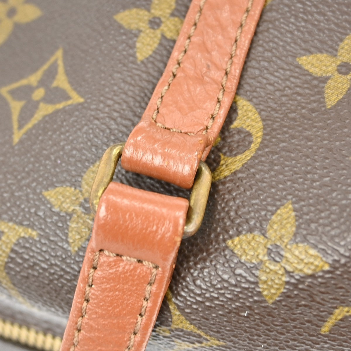 Louis Vuitton Papillon Monogram, Brown, Canvas, Handbag