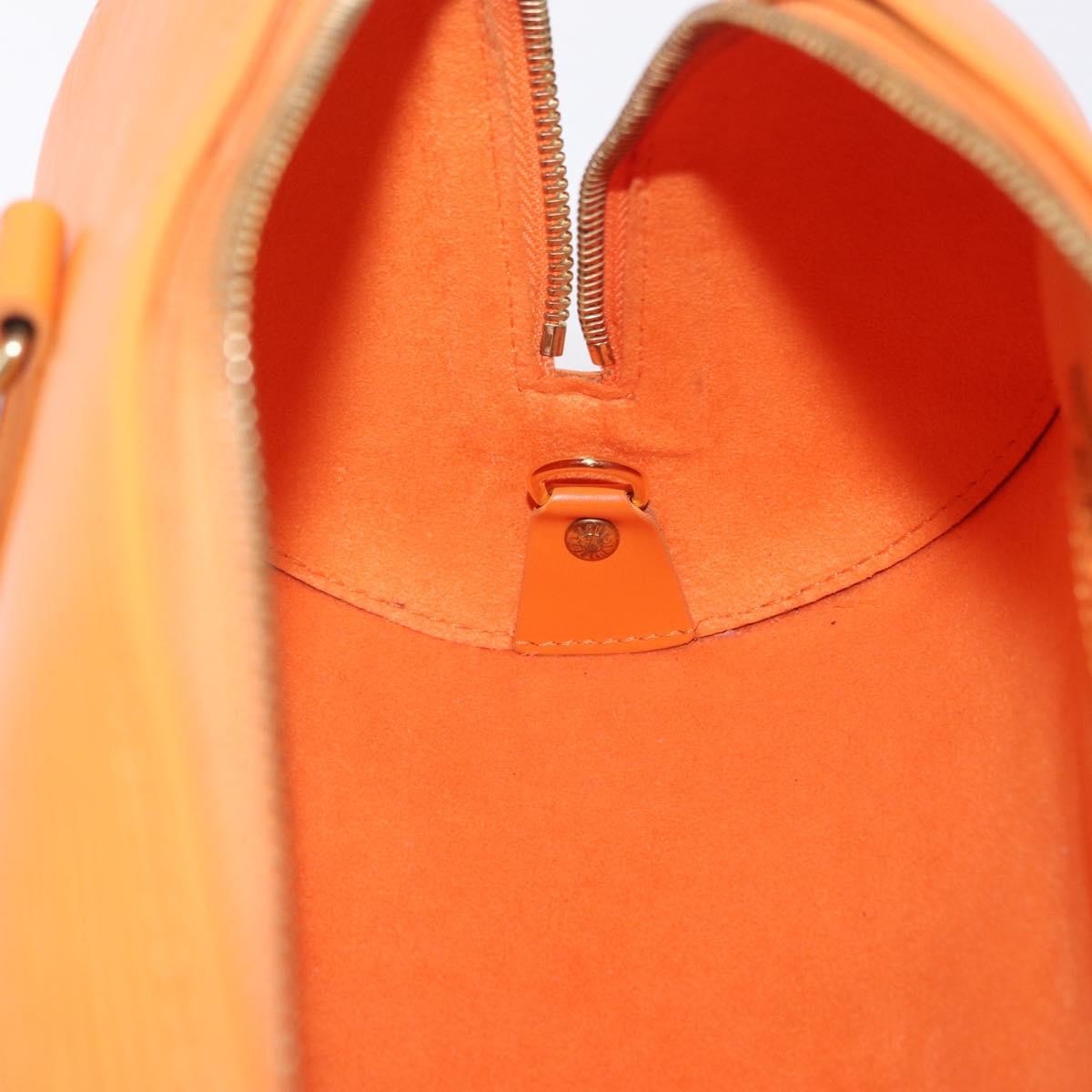 Louis Vuitton Soufflot Epi Leather, Orange, Leather, Tote Bag