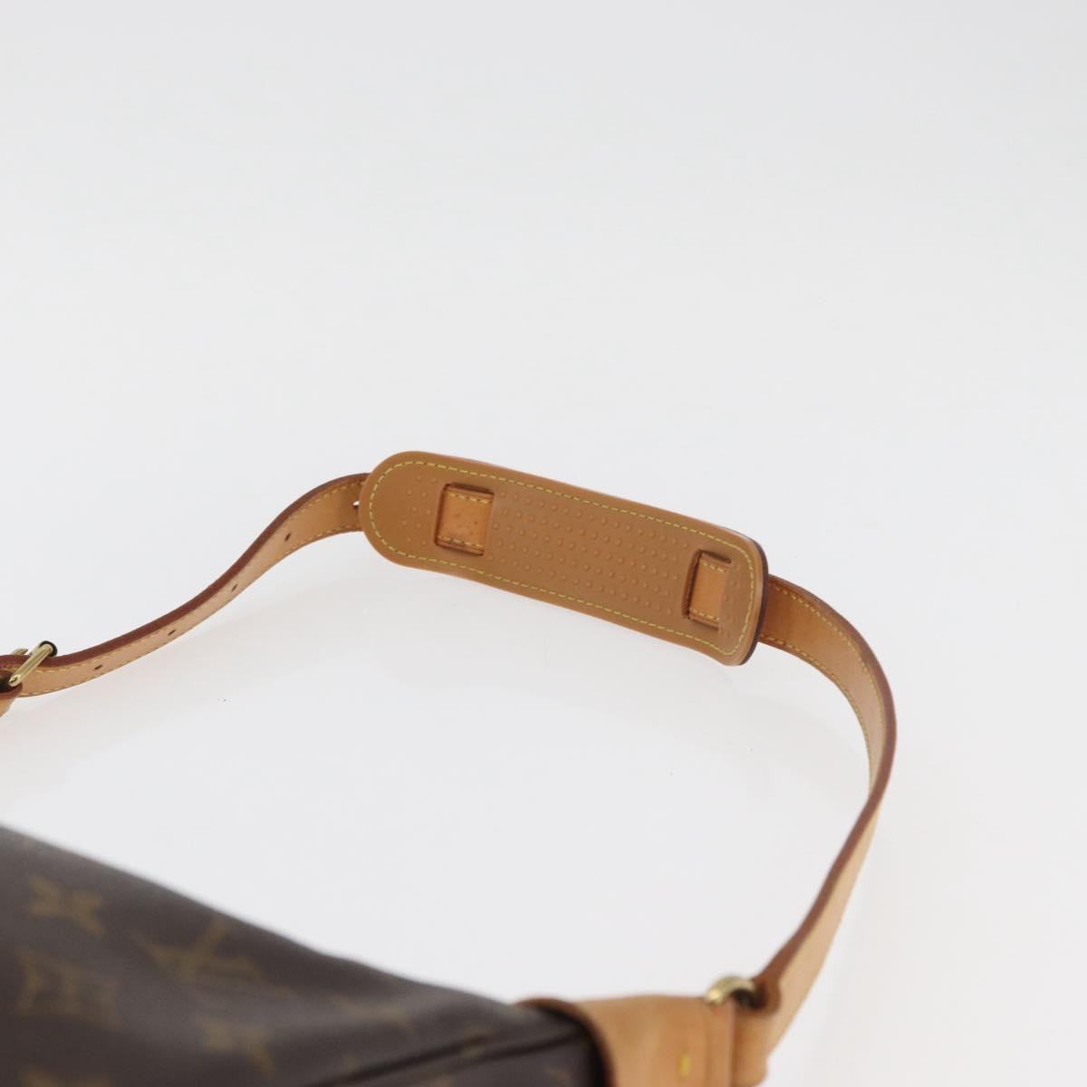 Louis Vuitton Boulogne Monogram Canvas, Brown, Canvas, Handbag