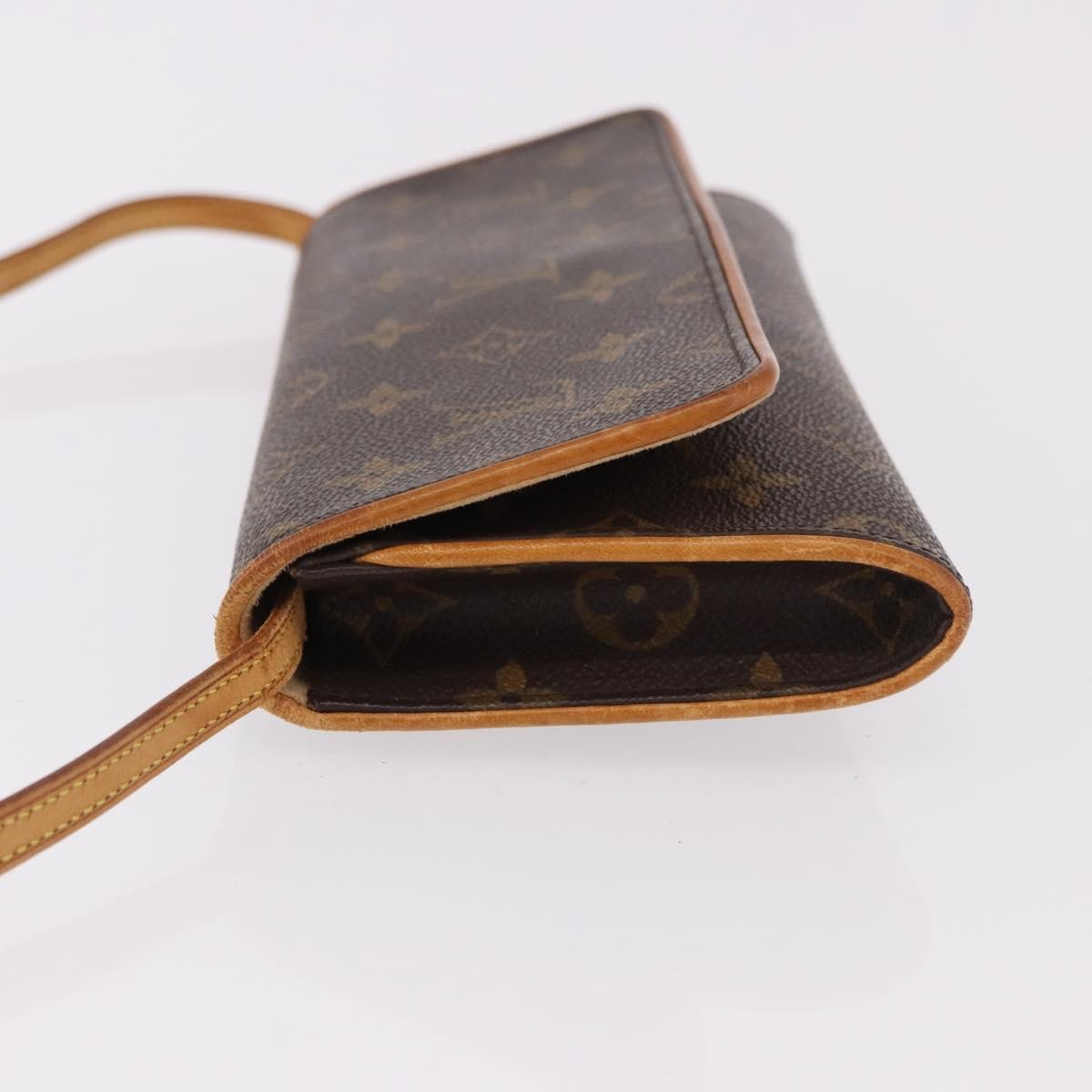 Louis Vuitton Twin Monogram Canvas, Brown, Canvas, Clutch