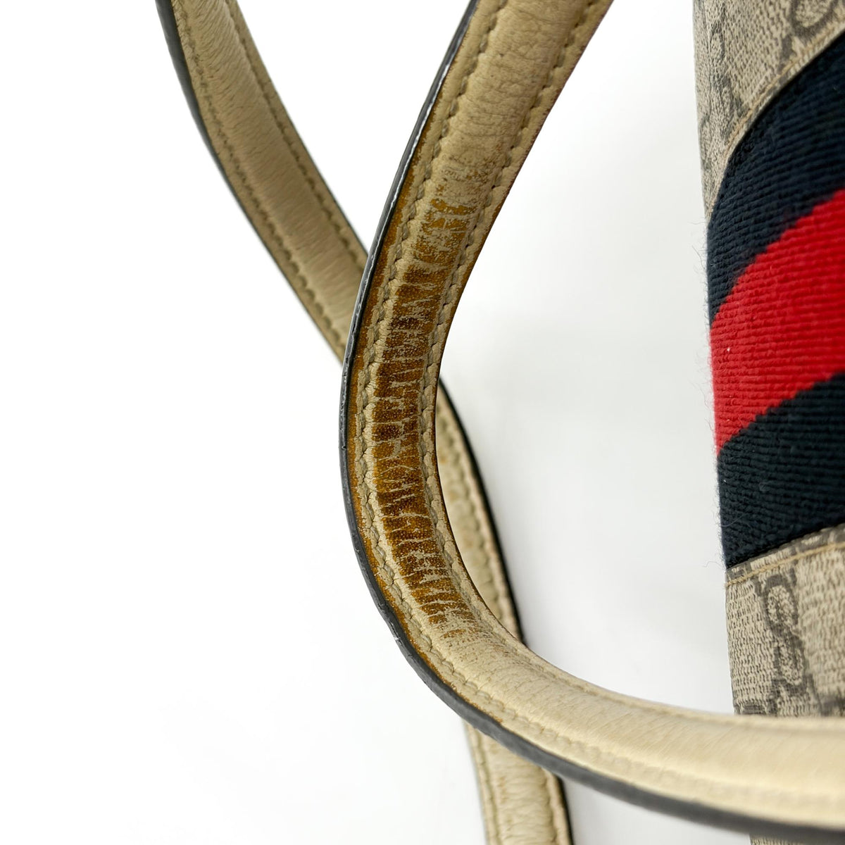 Gucci Ophidia Shopping GG Coated Canvas, Beige, Canvas, Tote Bag