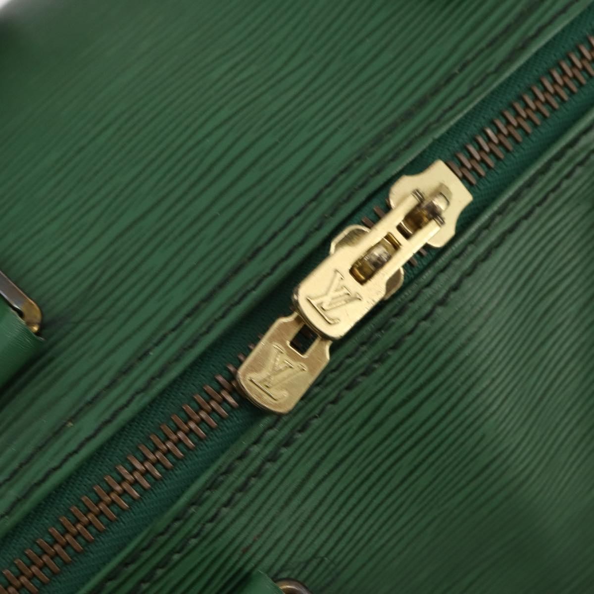 Louis Vuitton Keepall Epi Leather, Green, Leather, Travel Bag