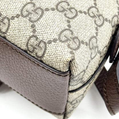 Gucci Ophidia Dome GG Coated Canvas, Brown, Canvas, Shoulder Bag