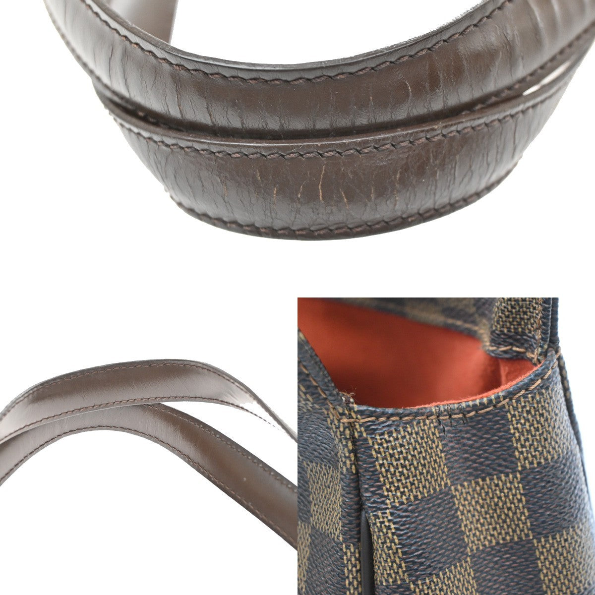 Louis Vuitton Parioli Damier, Brown, Canvas, Shoulder Bag