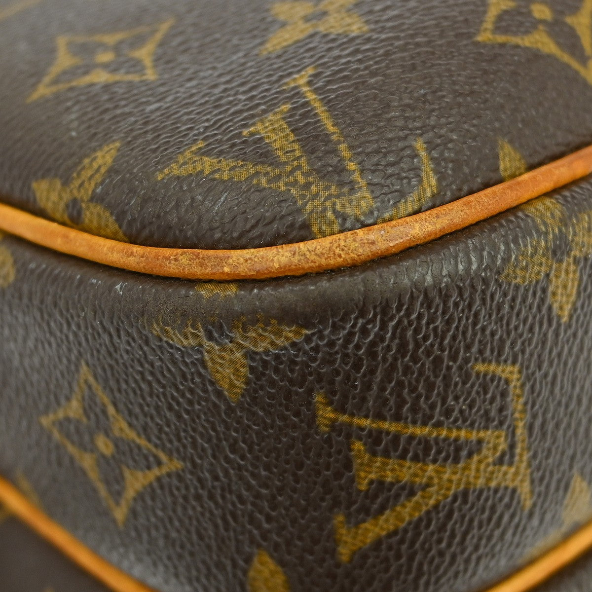 Louis Vuitton Reporter Monogram, Brown, Canvas, Shoulder Bag