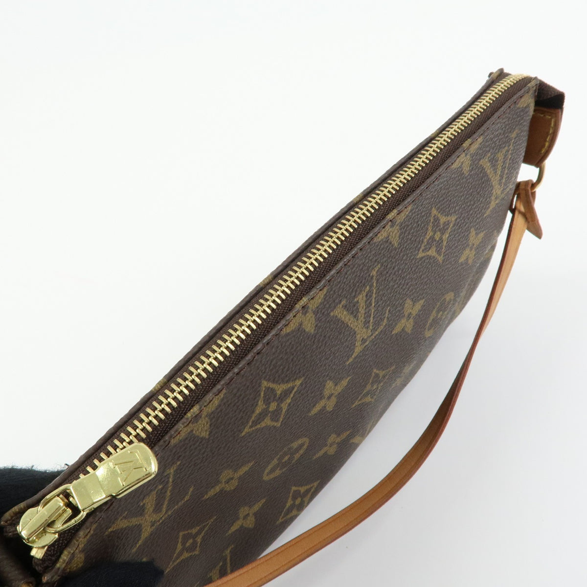 Louis Vuitton Pochette Accessoires NM Monogram Canvas, Brown, Canvas, Clutch