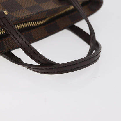 Louis Vuitton Manosque Pochette Damier, Brown, Canvas, Clutch